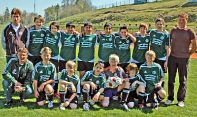 U13 Mannschaft Frhjahr 2007 Leistungsliga O 3. Rang