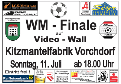Public Viewing WM Finale 2010